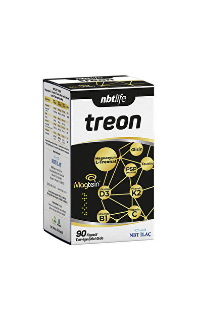 Nbt Life Treon Takviye Edici Gıda 90 Kapsül