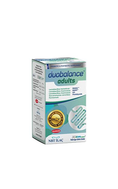 Nbt İlaç Duobalance Adults 30 Kapsül