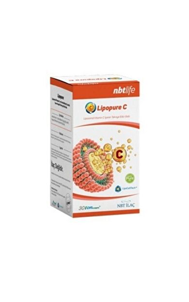Nbt Life Lipopure C Vitamini 30 Kapsül
