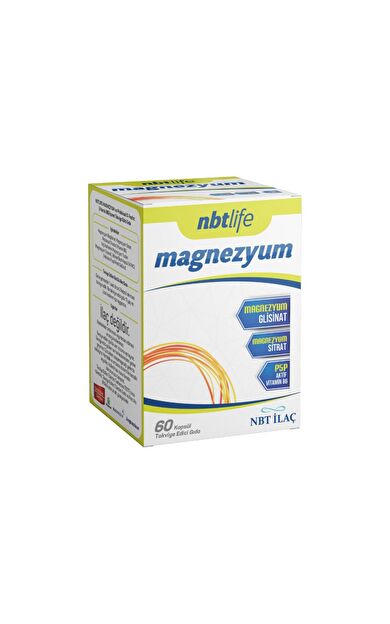 Nbt Life Magnezyum 60 Kapsül