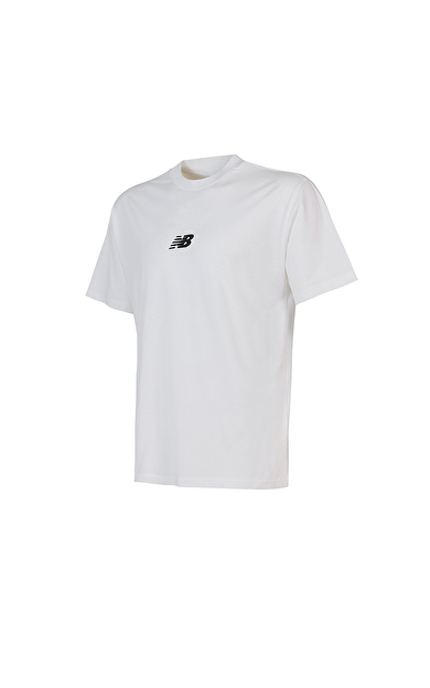 New Balance Lifestyle Erkek T-Shirt MNT1642-WT