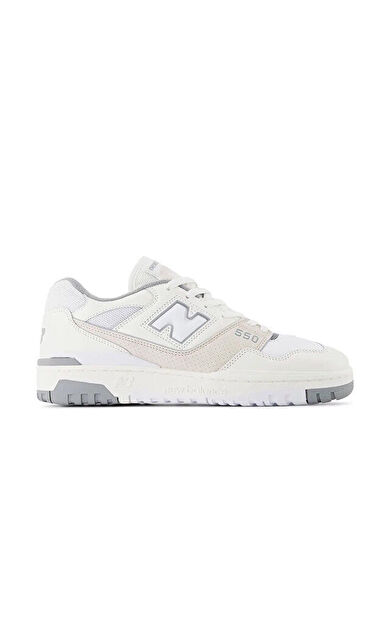 New Balance 550 Beyaz Modeli Koleksiyonu Unisex Günlük Ayakkabı BB550UTW Beyaz
