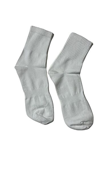 New Balance NBKAMP-WHT 6 Pct  Erkek Spor Çorap