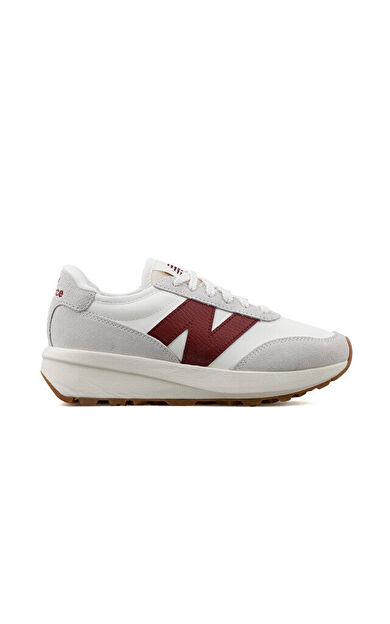 New Balance 370 Beyaz Modeli Koleksiyonu Unisex Günlük Ayakkabı U370CB Krem
