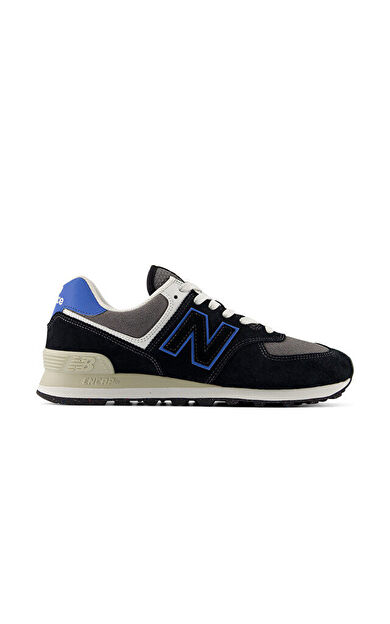 New Balance 574 Siyah Modeli Koleksiyonu Erkek Günlük Ayakkabı U574QRB Siyah