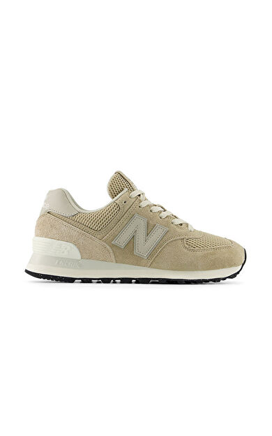 New Balance 574 Bej Modeli Koleksiyonu Kadın Günlük Ayakkabı W5746J3 Bej