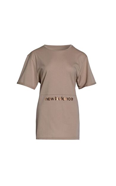 New Balance WTT1955-MOP Glitter Print Tee Kadın Tişört