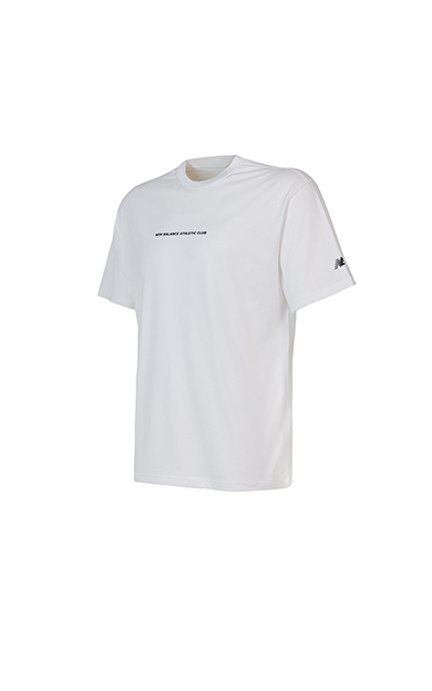 New Balance Lifestyle Erkek T-Shirt MNT1648-WT