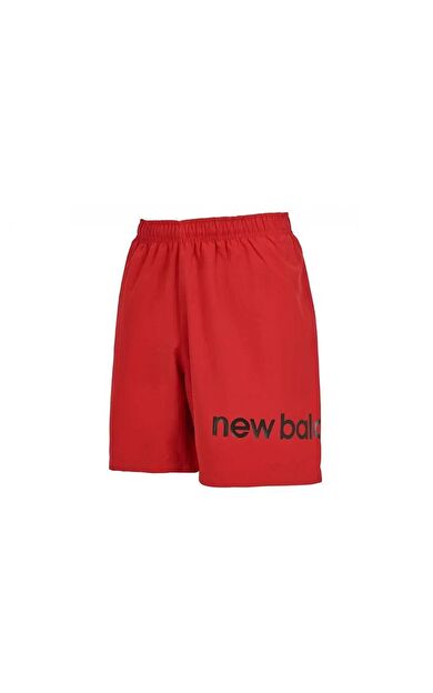 New Balance Erkek Şort Lifestyle MNS1324-RED
