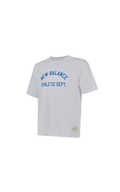 New Balance Lifestyle Erkek T-Shirt MNT1519-WT