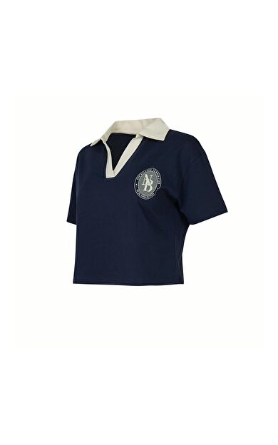 New Balance Nbwnt1610 Kadın T-Shirt Lacivert