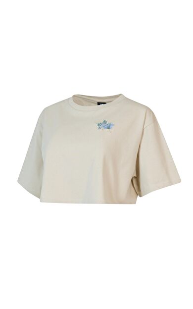 New Balance Nbwnt1630 Kadın T-Shirt Krem