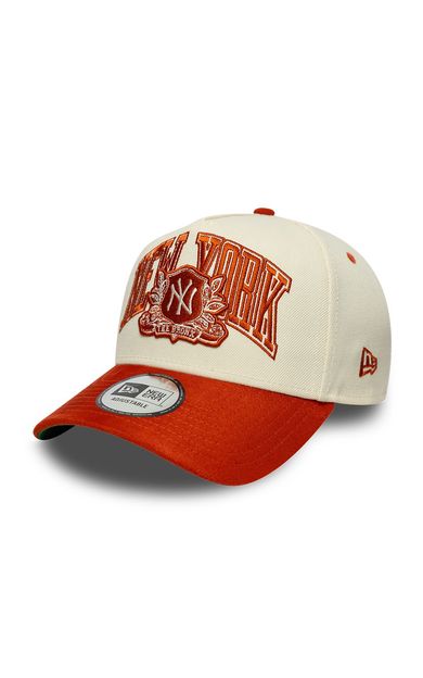 New Era Wordmark Suede E-Frame NEYYAN unisex açık bej şapka 60915997
