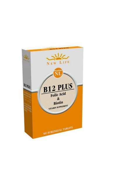 New Life B12 Plus Methylcobalamin 60 Tablet
