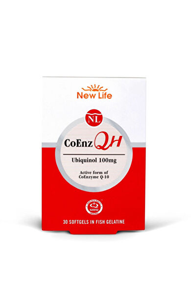 New Life CoEnz QH 100mg Takviye Edici Gıda 30 Kapsül