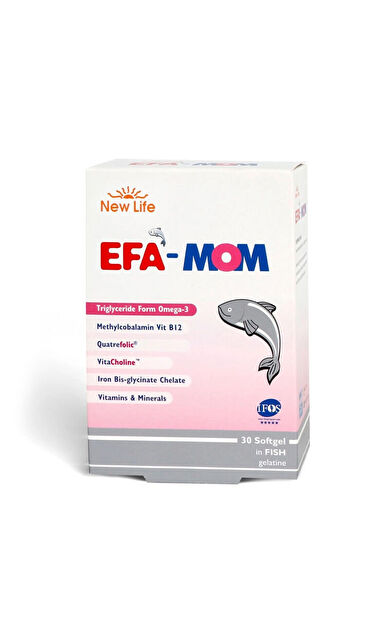 New Life EFA Mom Takviye Edici Gıda 30 Kapsül