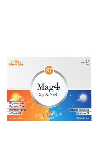 New Life Mag4 Day Night 30 + 30 Tablet