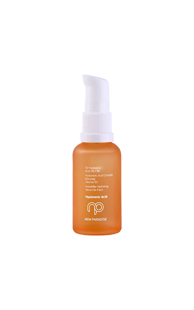 New Paradise Hyaluronic Acid 2% + B5 Nemlendirici Yüz Bakım Serumu 30 ml