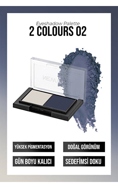 Porcelain Make Up 2li Far Paleti No02