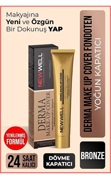 Derma Make-up Cover Foundation - Bronze