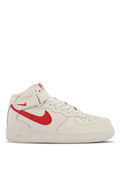 Nike 315123 Air Force 1 Mıd '07 Sneaker Unisex Ayakkabı Beyaz