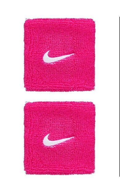 Nike Swoosh Wristbands 2 Pk Vivid Pink/White OSFM, One Size/5