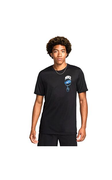 Nike FZ8097-010 M Nk Df Tee Rlgd Oc icon Erkek Spor Tişört