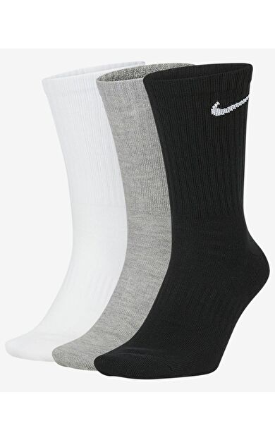 Nike SX7676-901 Everyday Light. Training Crew Unisex Spor Çorap