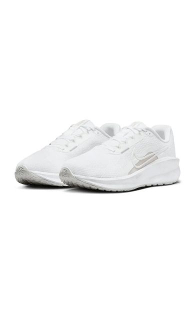 Nike Downshifter 13 erkek beyaz gri koşu ayakkabısı FD6454-100