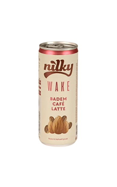 NİLKY Wake Badem Sütlü Latte 250ml