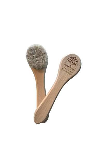 Nine Mine Doğal At Kılı Yüz Fırçası