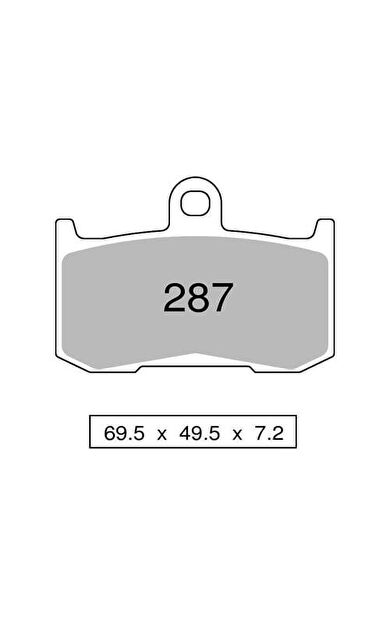 Triumph Daytona 675 (06-08) Sinterli Ön Fren Balatası