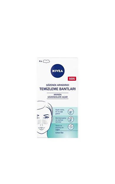Nivea T Bölgesi Temizleyici Bantlar 4'lü
