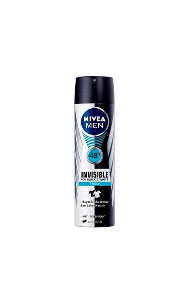 Nivea Deodorant Sprey Invisible Black&White Fresh Erkek 150 Ml