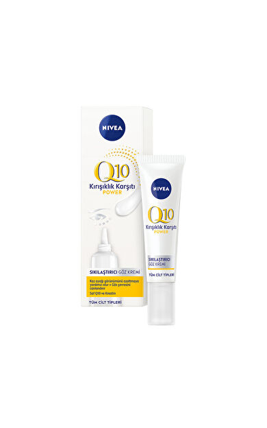 Nivea Q10 Power Kırışık Karşıtı +Sıkılaştırıcı Göz Bakım Kremi 15 ml