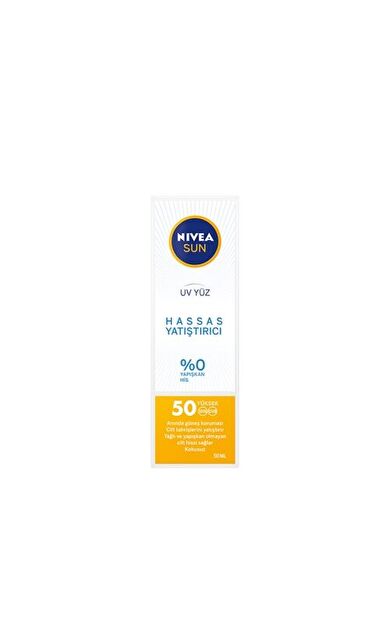 Nivea Sun Hassas Yüz Koruma Kremi Spf 50 50 Ml