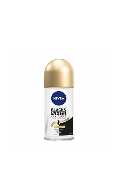 Nivea Deodorant Roll-On Invisible Black&White Ipeksi Pürüzsüzlük Kadın 50 Ml