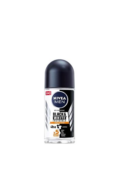 Nivea Deodorant Roll-On Invisible Black&White Güçlü Etki Erkek 50 Ml
