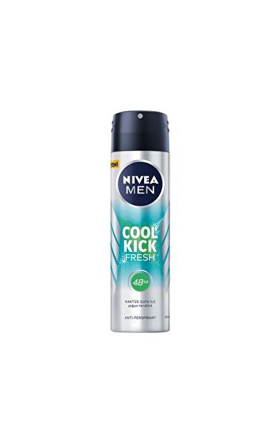 Nivea Deodorant Sprey Cool Kick Fresh Kaktüs Suyu İle Yoğun Ferahlık For Erkek 150 Ml