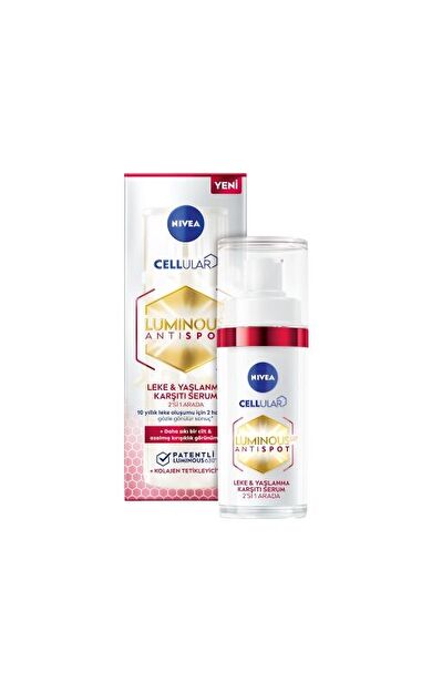 Nivea Yüz Bakım Luminous 630 Yaşlanma ve Leke Karşıtı Serum 30 Ml