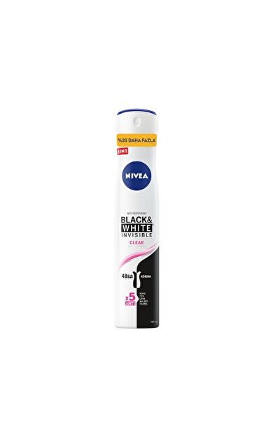 Nivea Deo Sprey İnvisible Black&White Clear Kadın 200 ml