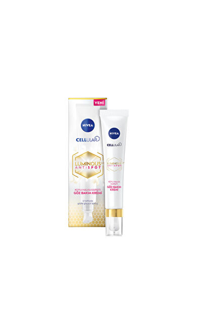 Nivea Cellular Luminous630 Koyu Halka Karşıtı Göz Bakım Kremi 15 Ml