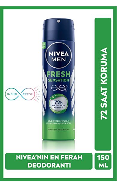 Nivea Men Fresh Sensation Sprey Deodorant 150 ml