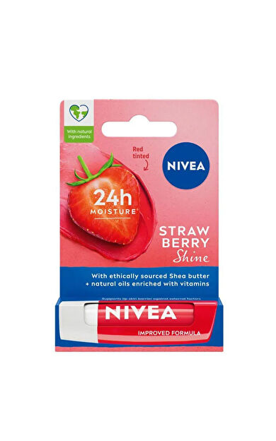 Nivea Çilek Aromalı Dudak Bakım Kremi 4.8 gr