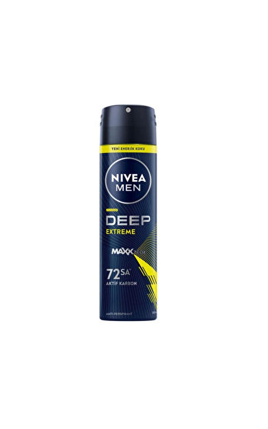 Nivea Deep Extreme Erkek Sprey Deodorant 150 ml