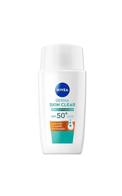 Nivea Derma Skin Cleaer SPF 50+ Fluid Krem 40 ml