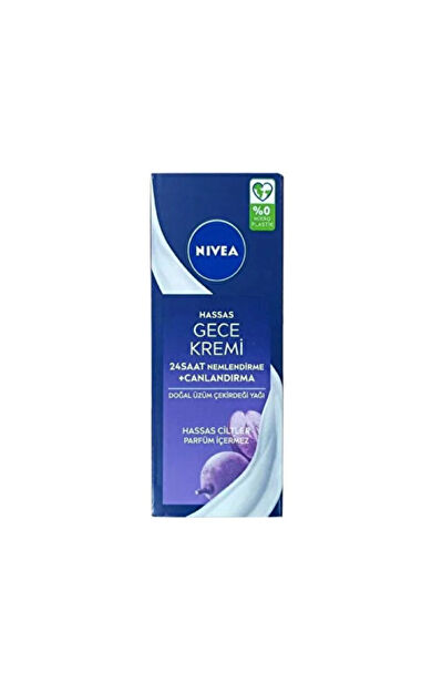 Nivea Hassas Ciltlere Özel Nemlendirici Gece Kremi 50 ml