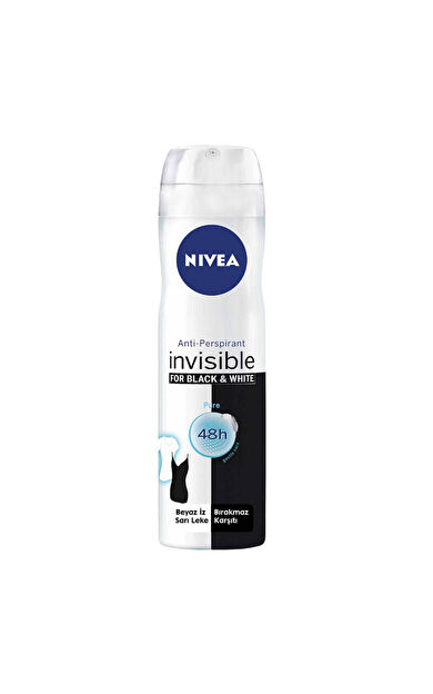 Nivea İnvisible For Black-White Deodorant 150ml -Pure