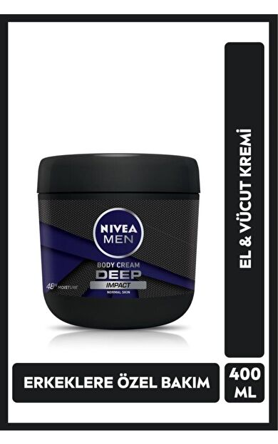 Nivea Men Deep El ve Vücut Kremi 400 ml