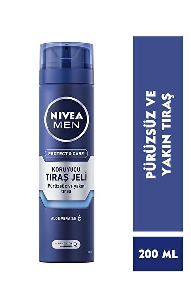 Nivea Men Protect And Care Koruyucu Tıraş Jeli 200 ml